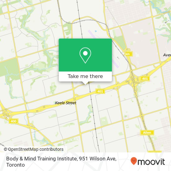 Body & Mind Training Institute, 951 Wilson Ave map