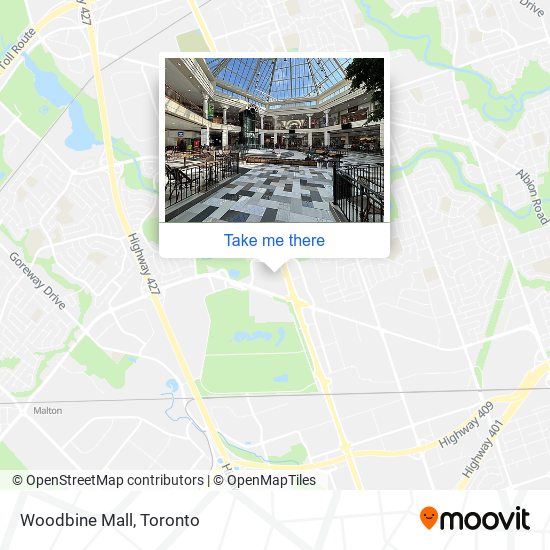 Woodbine Mall map