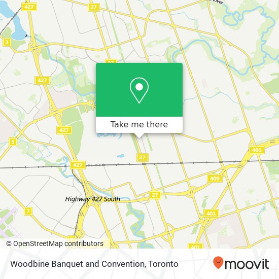 Woodbine Banquet and Convention plan