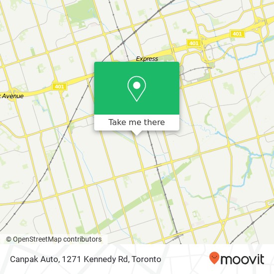 Canpak Auto, 1271 Kennedy Rd map
