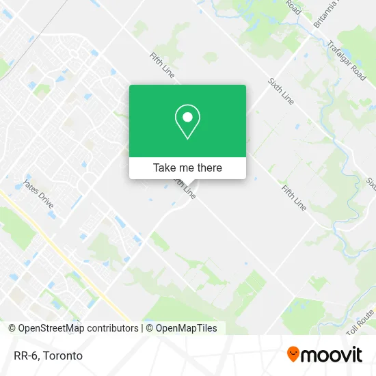 RR-6, Milton, ON L9E map
