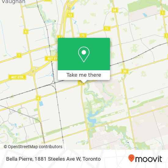 Bella Pierre, 1881 Steeles Ave W map