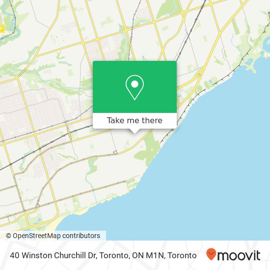 40 Winston Churchill Dr, Toronto, ON M1N map