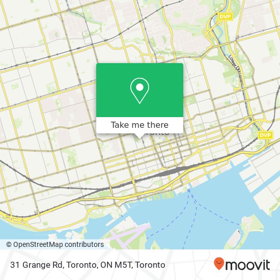 31 Grange Rd, Toronto, ON M5T map