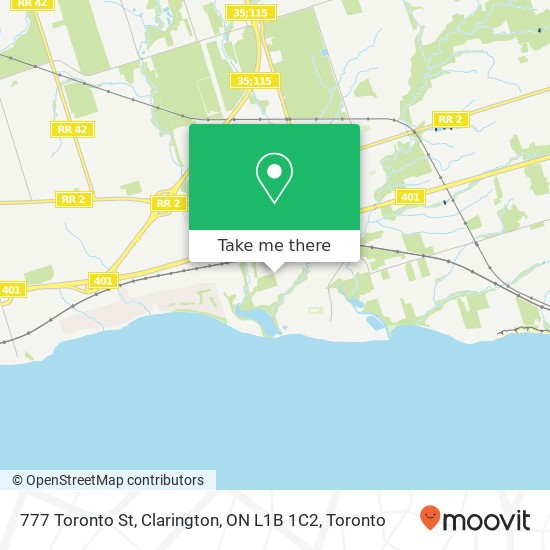 777 Toronto St, Clarington, ON L1B 1C2 map