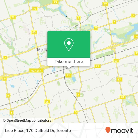 Lice Place, 170 Duffield Dr map