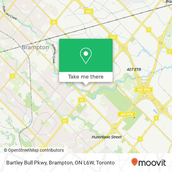 Bartley Bull Pkwy, Brampton, ON L6W plan