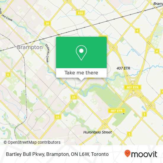 Bartley Bull Pkwy, Brampton, ON L6W plan