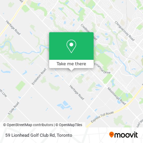 59 Lionhead Golf Club Rd map