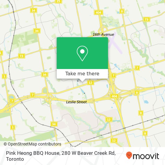 Pink Heong BBQ House, 280 W Beaver Creek Rd map