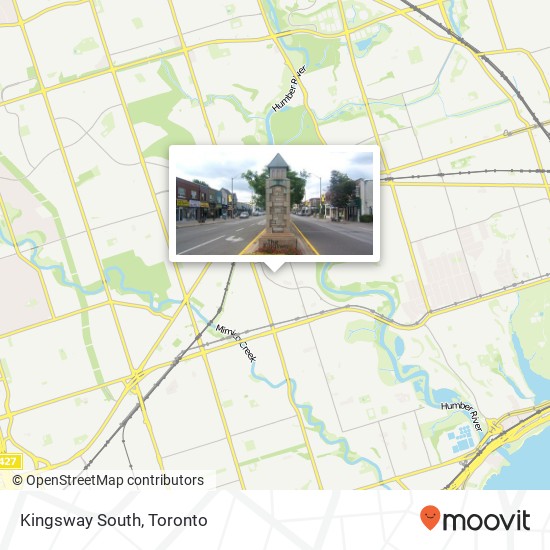 Kingsway South map
