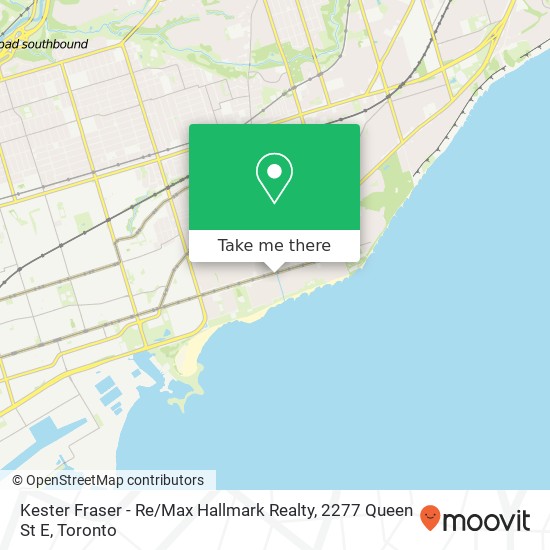 Kester Fraser - Re / Max Hallmark Realty, 2277 Queen St E map