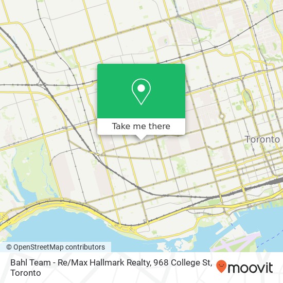 Bahl Team - Re / Max Hallmark Realty, 968 College St map