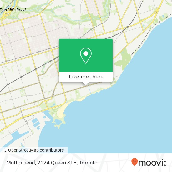 Muttonhead, 2124 Queen St E map