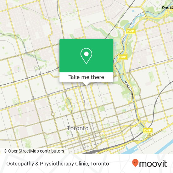 Osteopathy & Physiotherapy Clinic map