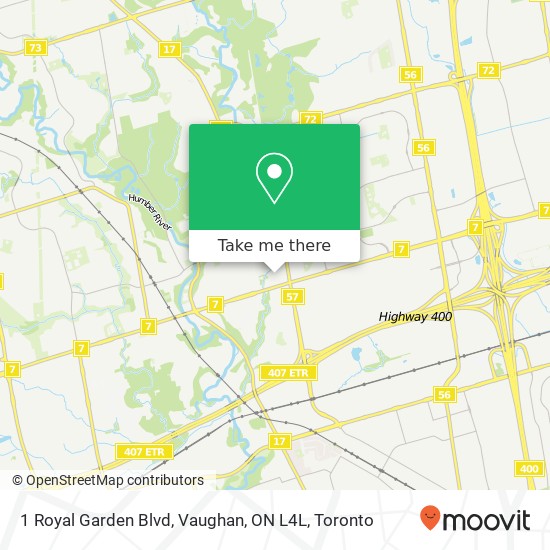 1 Royal Garden Blvd, Vaughan, ON L4L plan