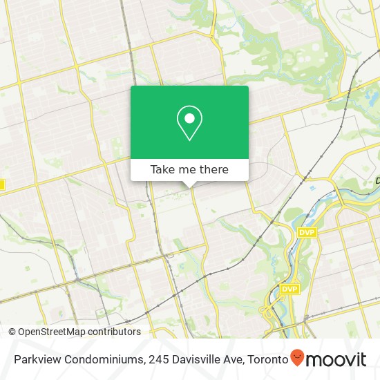 Parkview Condominiums, 245 Davisville Ave plan