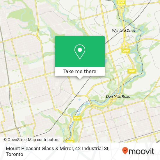 Mount Pleasant Glass & Mirror, 42 Industrial St map