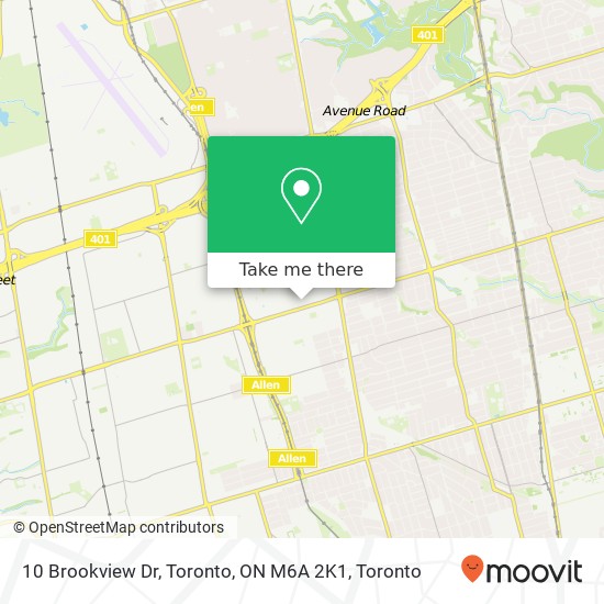10 Brookview Dr, Toronto, ON M6A 2K1 plan