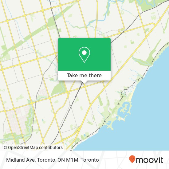 Midland Ave, Toronto, ON M1M plan