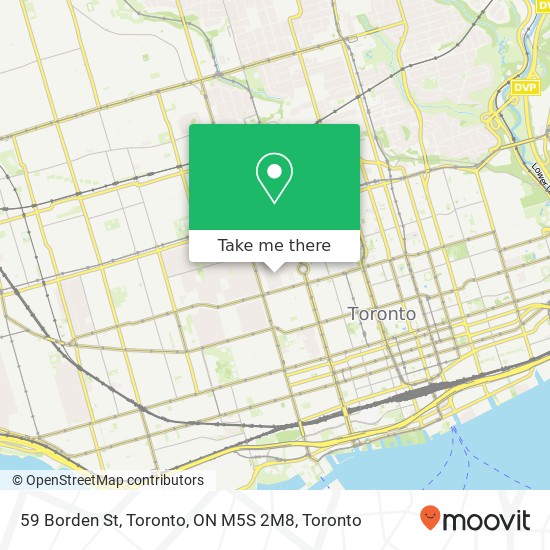 59 Borden St, Toronto, ON M5S 2M8 map