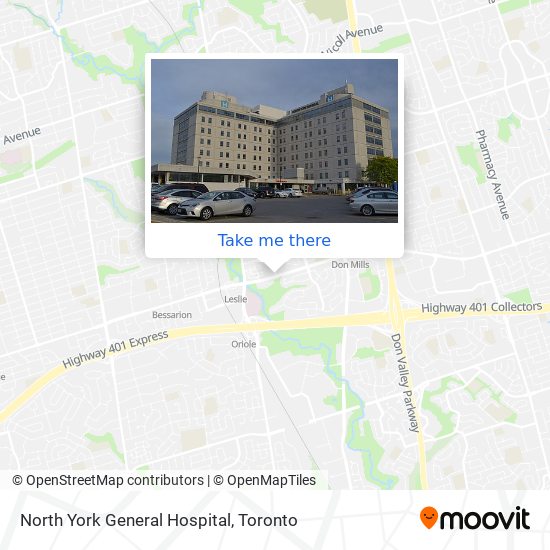 North York General Hospital plan