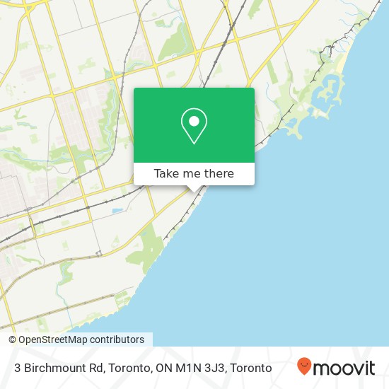 3 Birchmount Rd, Toronto, ON M1N 3J3 map