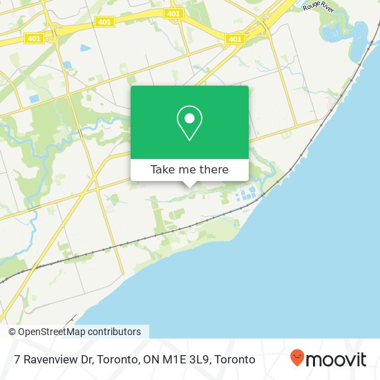 7 Ravenview Dr, Toronto, ON M1E 3L9 map