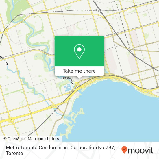 Metro Toronto Condominium Corporation No 797 map