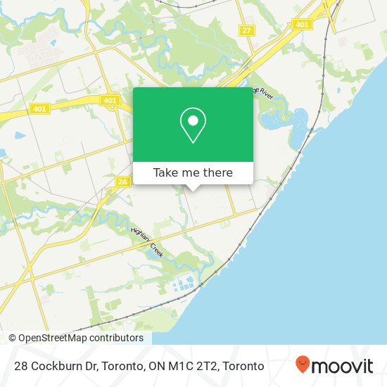 28 Cockburn Dr, Toronto, ON M1C 2T2 plan