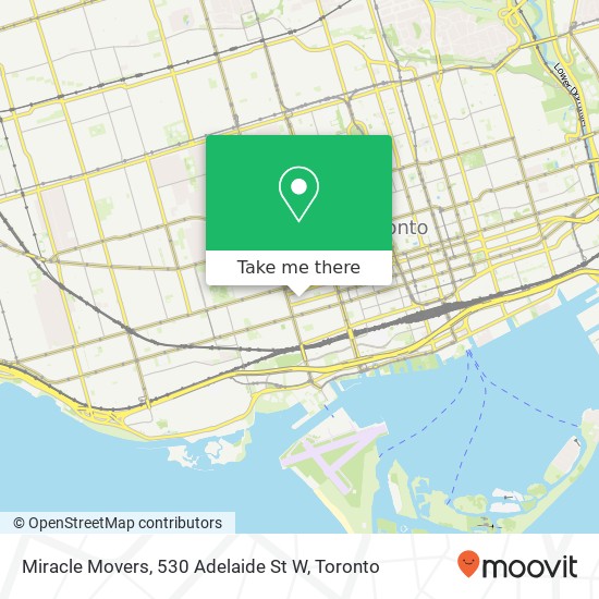 Miracle Movers, 530 Adelaide St W plan