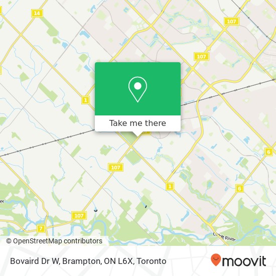 Bovaird Dr W, Brampton, ON L6X plan