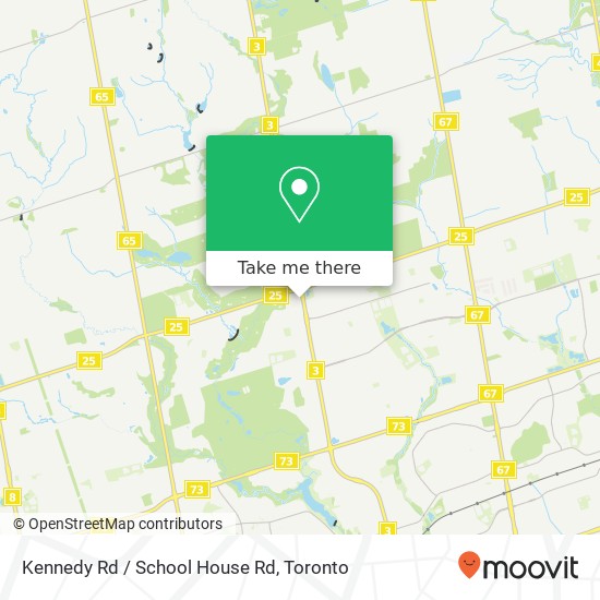 Kennedy Rd / School House Rd map