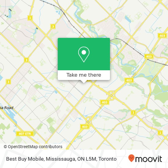 Best Buy Mobile, Mississauga, ON L5M plan