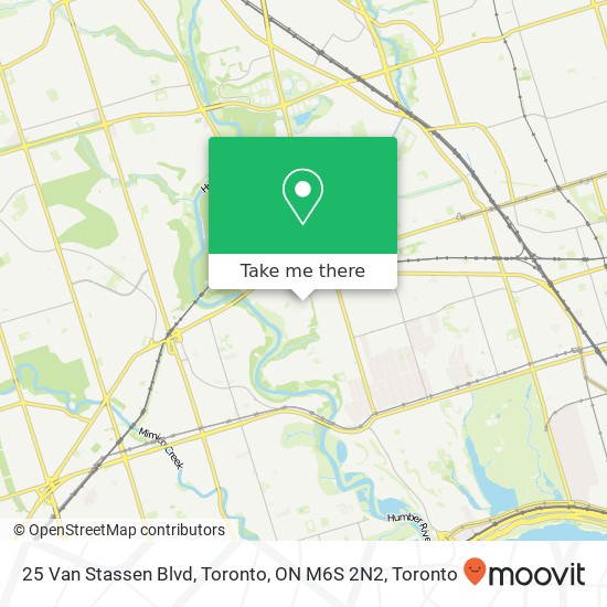 25 Van Stassen Blvd, Toronto, ON M6S 2N2 map