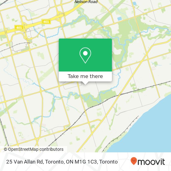 25 Van Allan Rd, Toronto, ON M1G 1C3 map