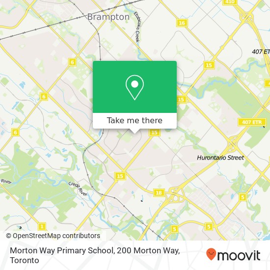 Morton Way Primary School, 200 Morton Way map