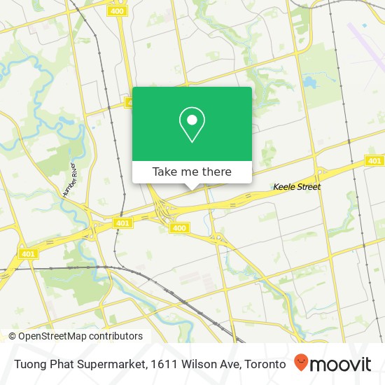 Tuong Phat Supermarket, 1611 Wilson Ave map