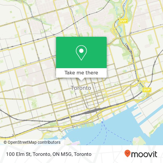100 Elm St, Toronto, ON M5G map