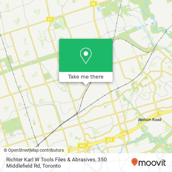 Richter Karl W Tools Files & Abrasives, 350 Middlefield Rd map