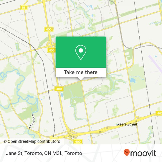 Jane St, Toronto, ON M3L map