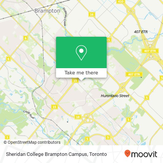 Sheridan College Brampton Campus plan