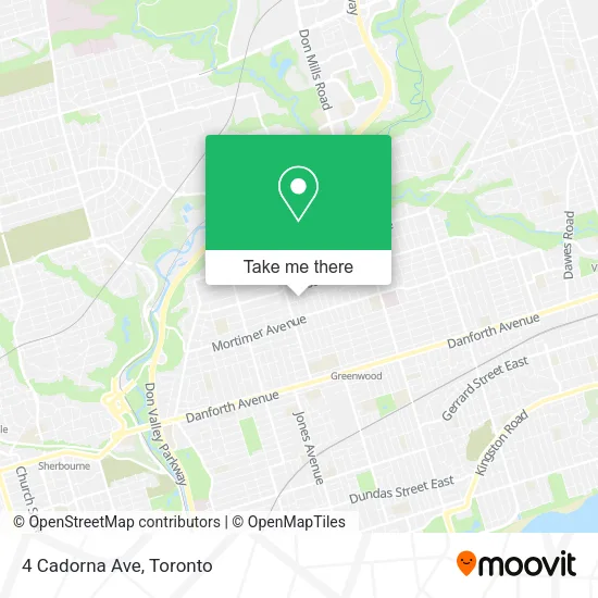 4 Cadorna Ave map