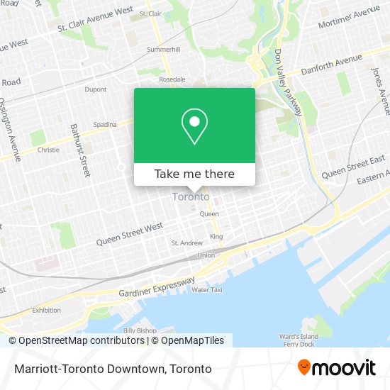 Marriott-Toronto Downtown plan