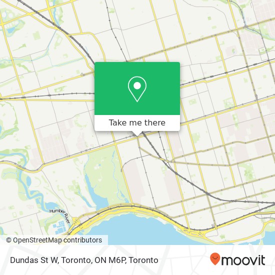 Dundas St W, Toronto, ON M6P plan