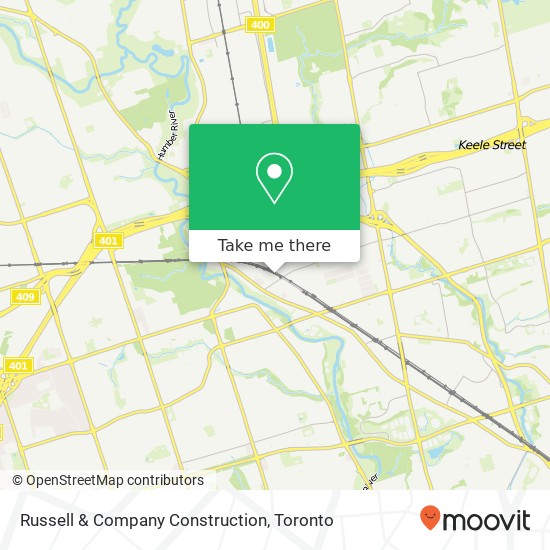 Russell & Company Construction map