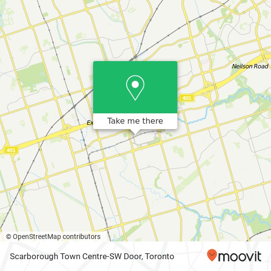 Scarborough Town Centre-SW Door plan