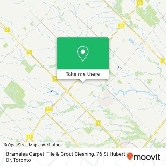 Bramalea Carpet, Tile & Grout Cleaning, 76 St Hubert Dr map