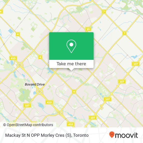 Mackay St N OPP Morley Cres map