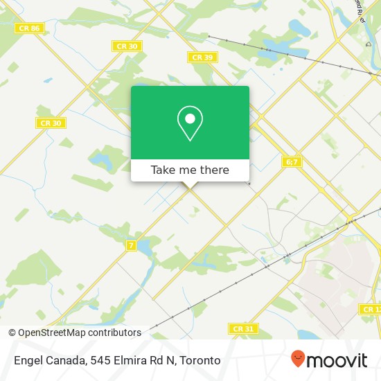 Engel Canada, 545 Elmira Rd N map